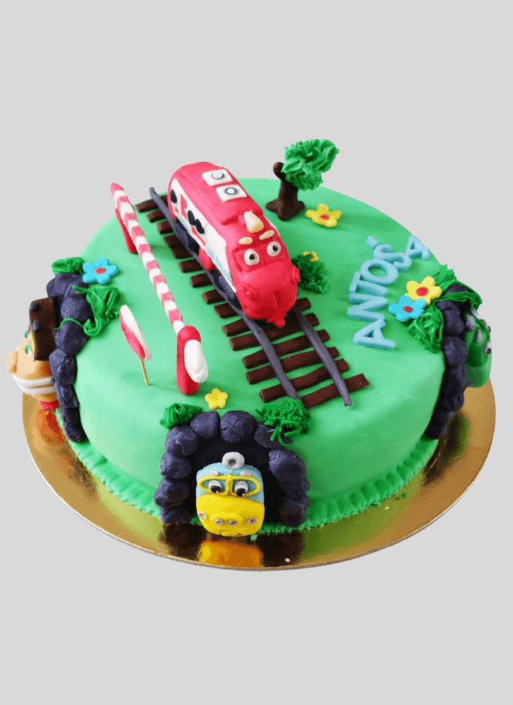 Excellent Train Cake