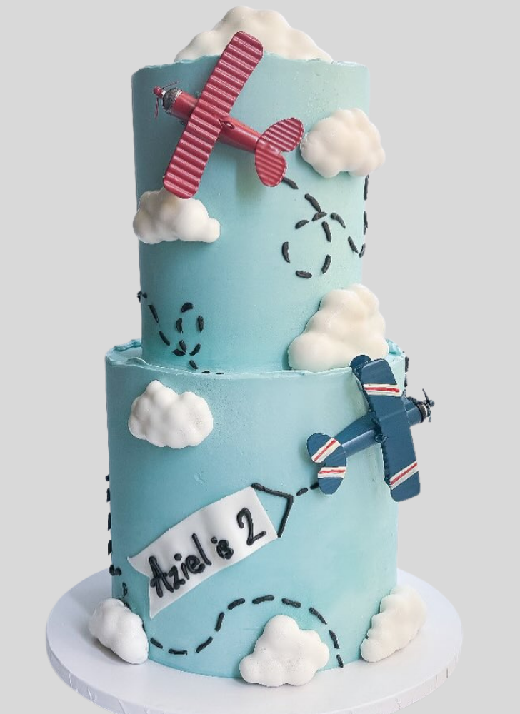 Adorable Airplane Cake