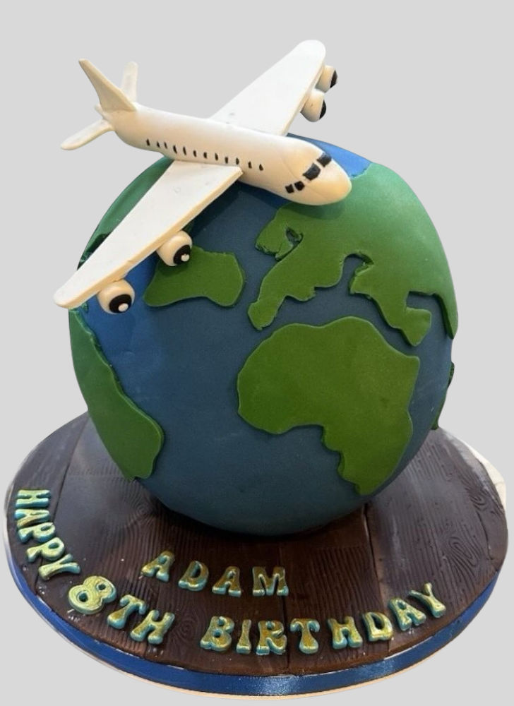 Enthralling Airplane Cake