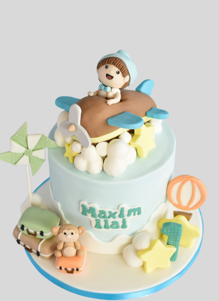 Magnificent Airplane Cake