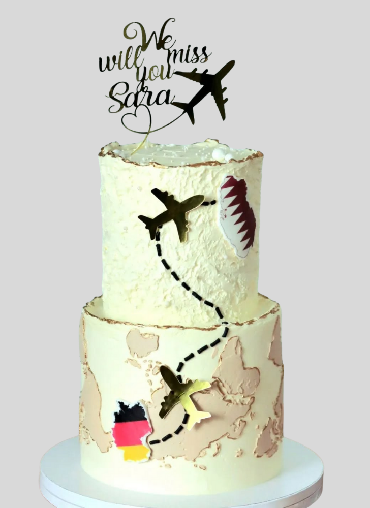 Wonderful Airplane Cake Design