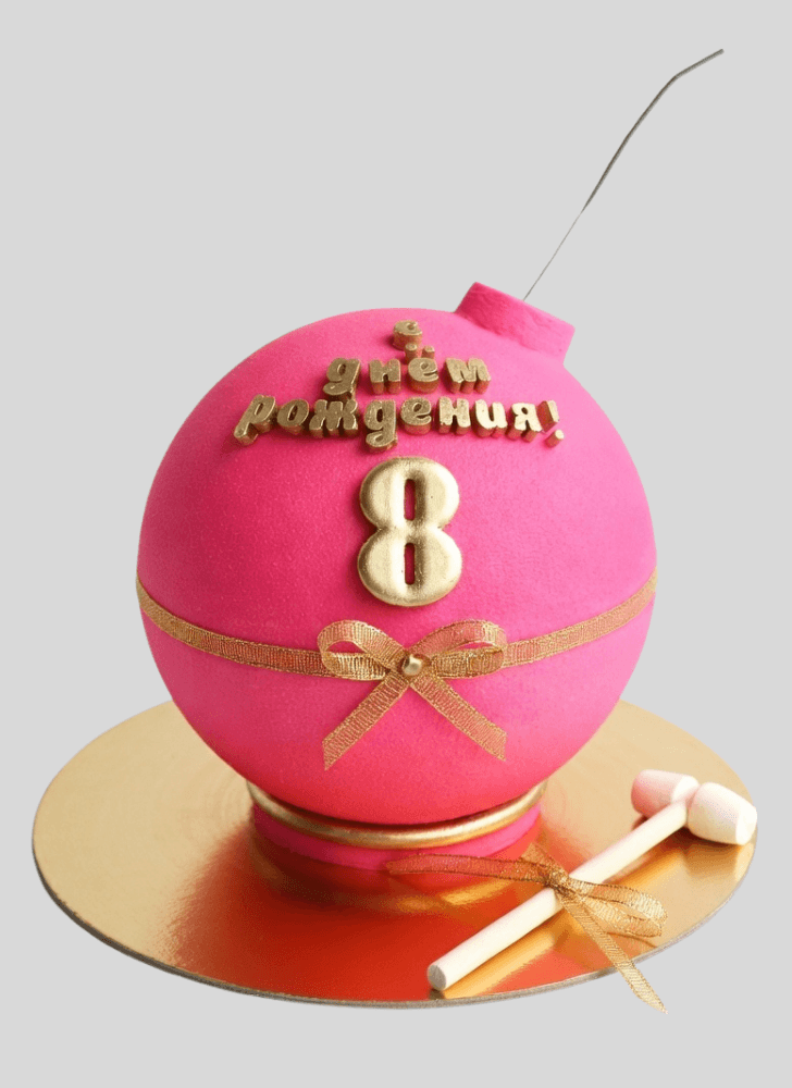 Admirable Bomb Cake Design
