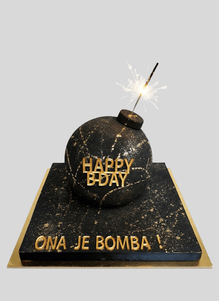 Beauteous Bomb Cake