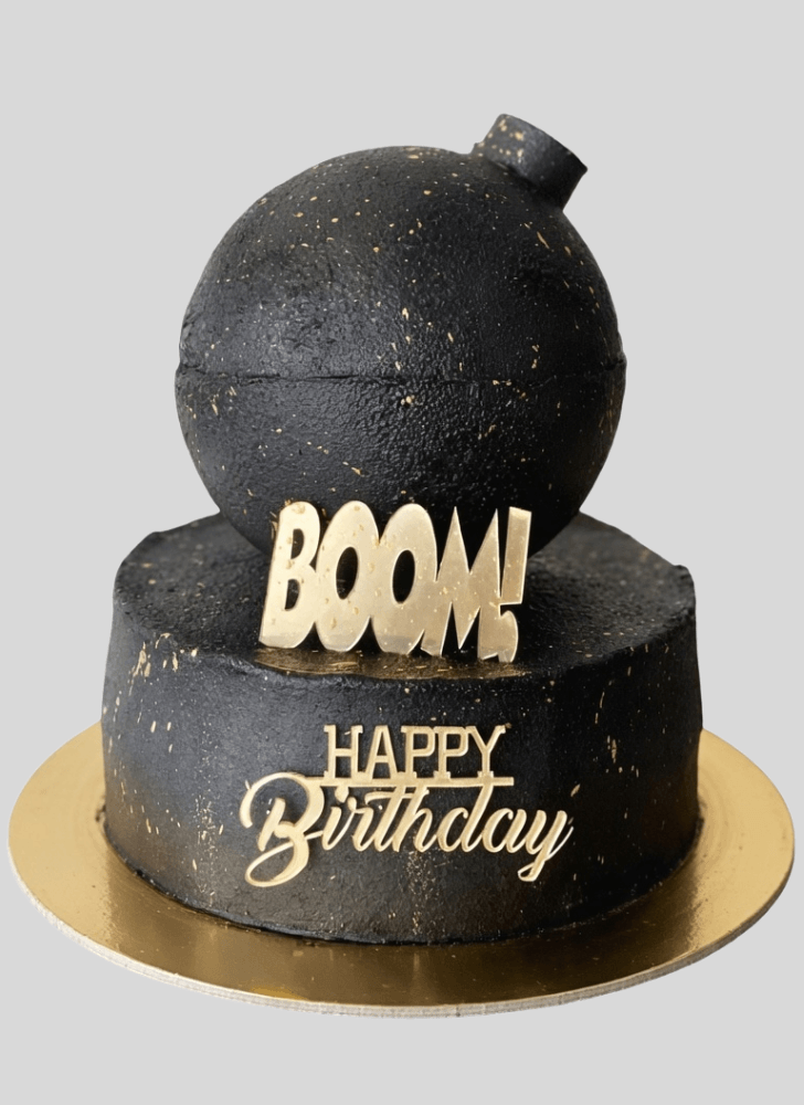 Lovely Bomb Cake Design