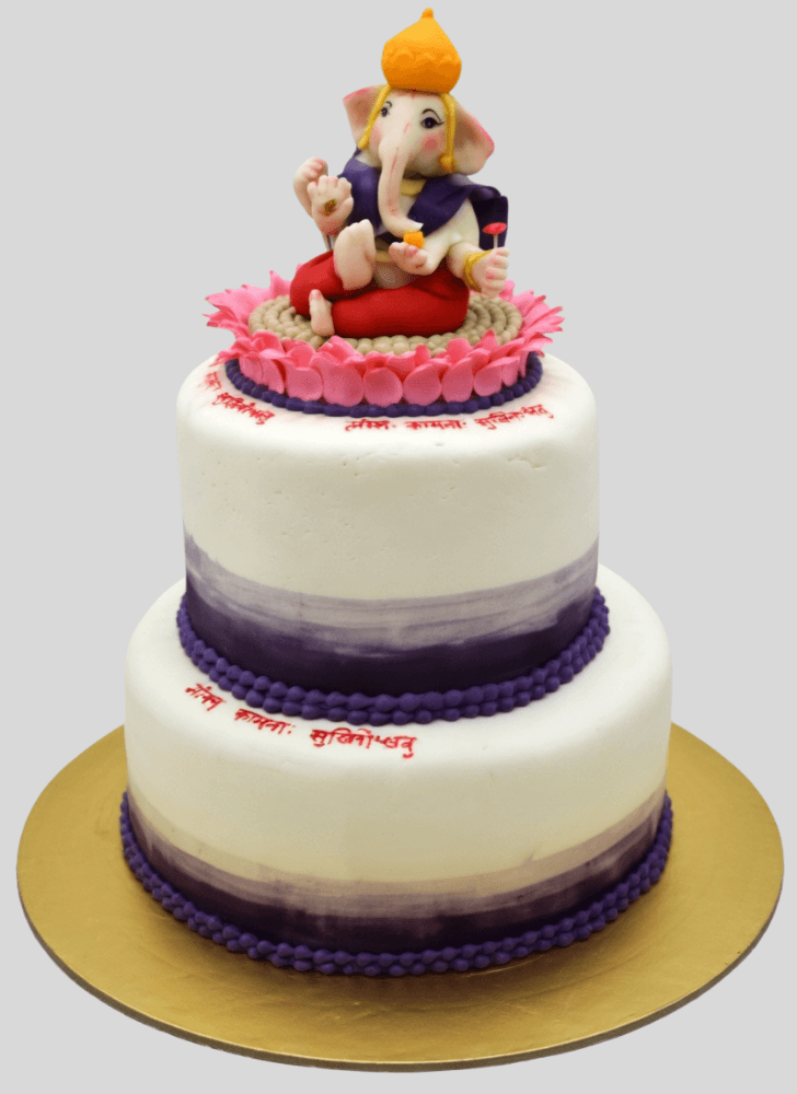 Adorable Ganesh Cake