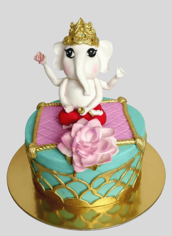 Alluring Ganesh Cake