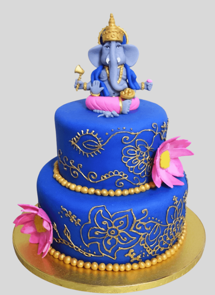 Delightful Ganesh Cake
