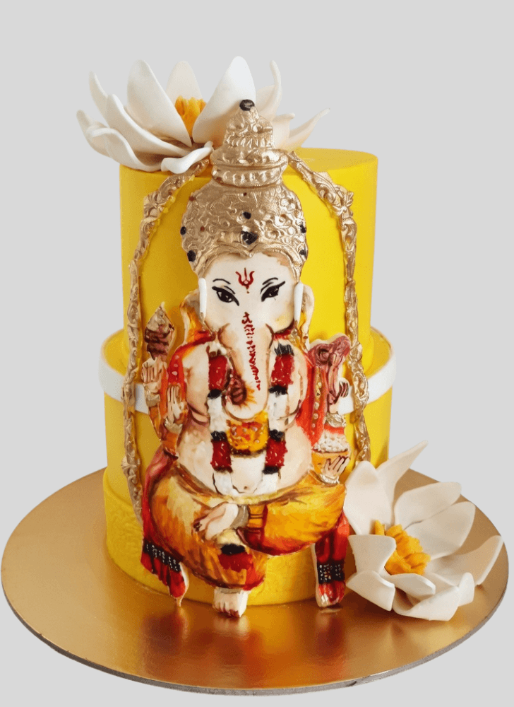 Divine Ganesh Cake