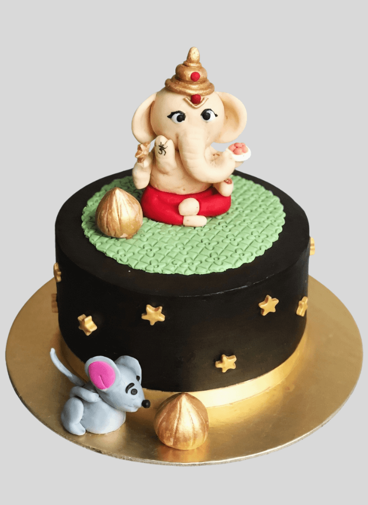 Handsome Ganesh Cake