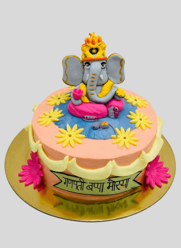 Magnetic Ganesh Cake