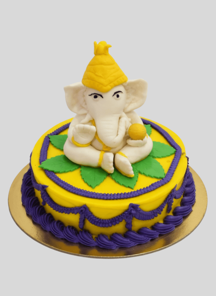Mesmeric Ganesh Cake