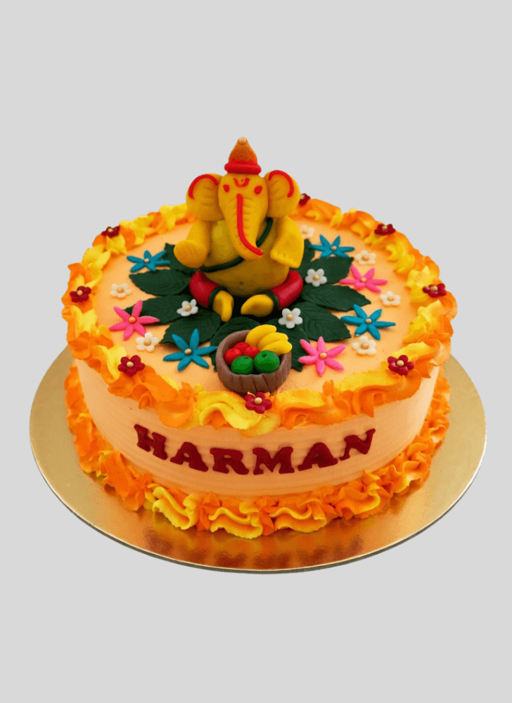 Ravishing Ganesh Cake