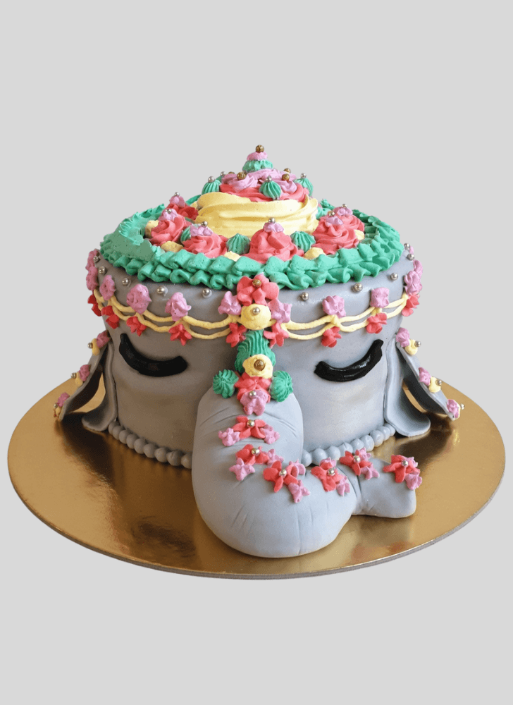 Slightly Ganesh Cake