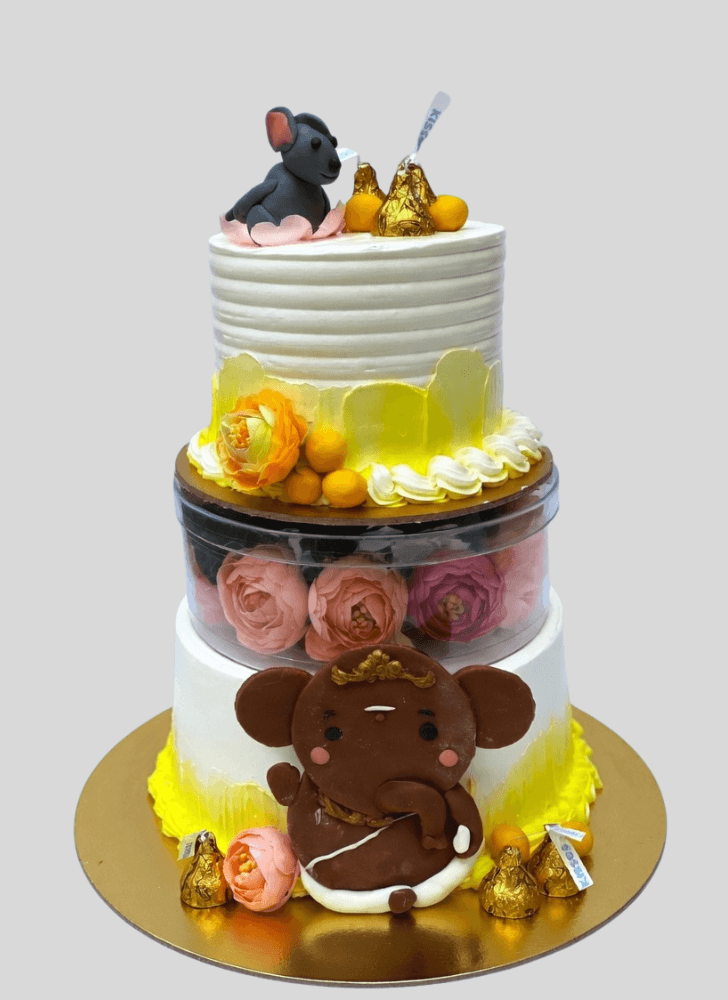 Admirable Ganpati Cake Design