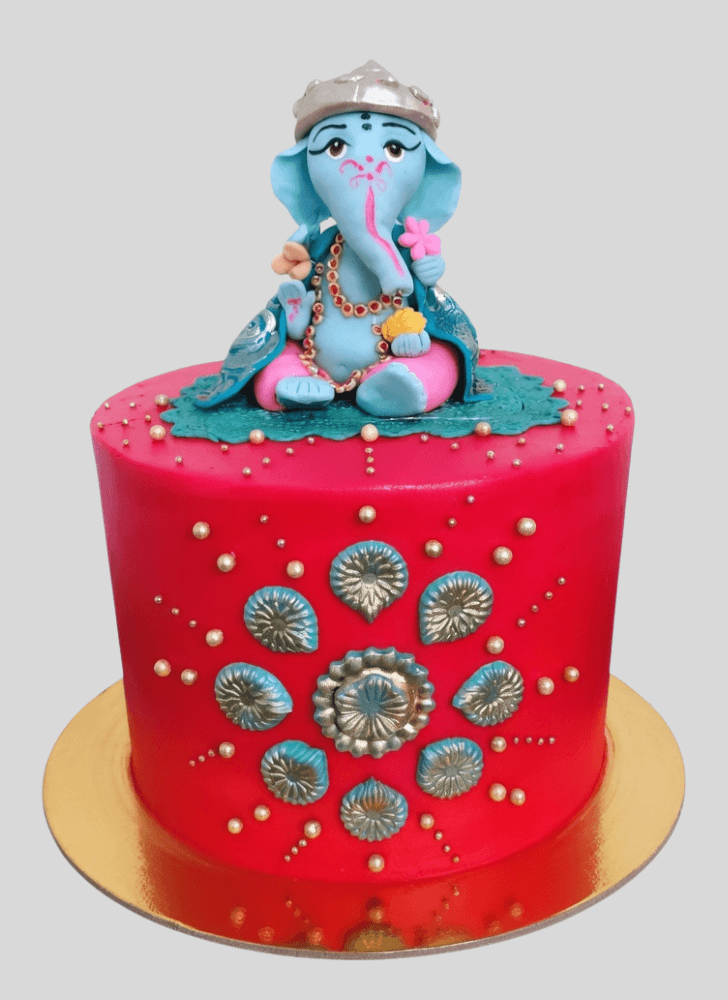 Adorable Ganpati Cake