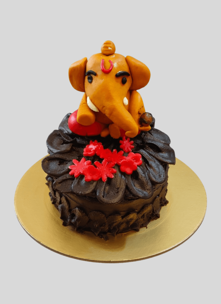 Appealing Ganpati Cake
