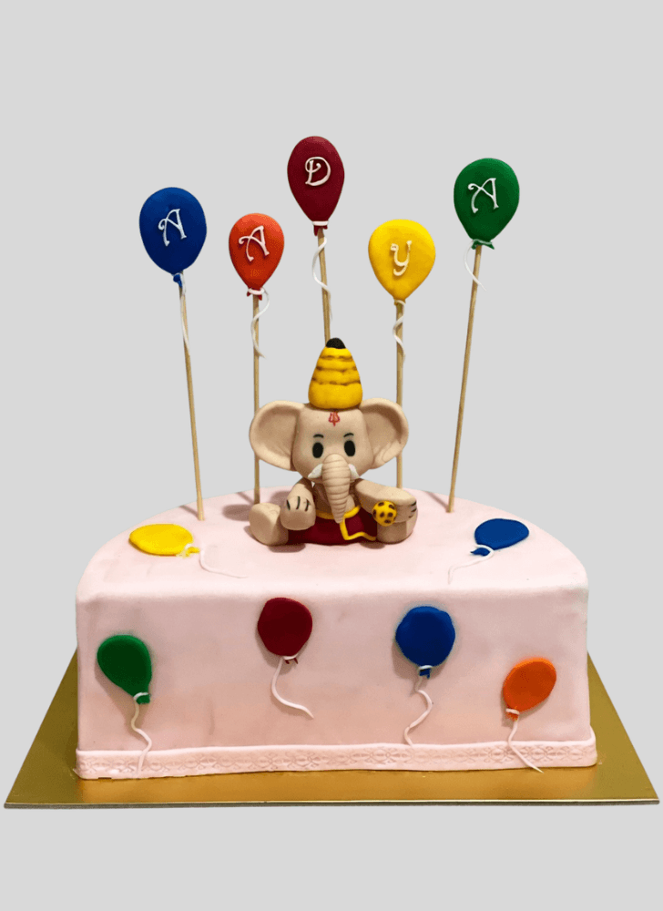 Beauteous Ganpati Cake