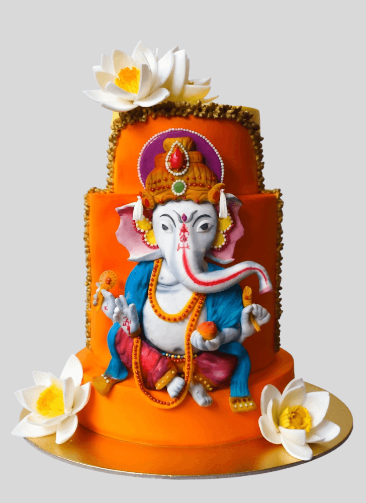 Captivating Ganpati Cake