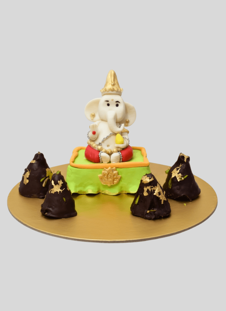Divine Ganpati Cake