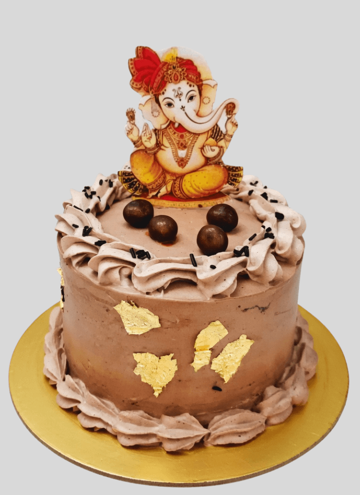 Enticing Ganpati Cake