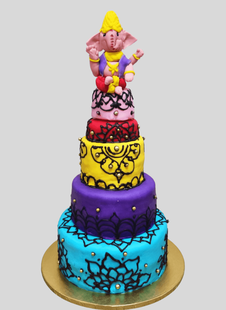 Excellent Ganpati Cake
