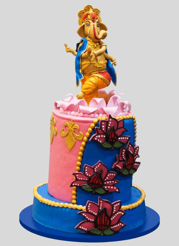 Slightly Ganpati Cake