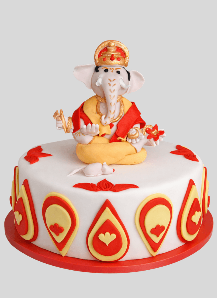 Stunning Ganpati Cake