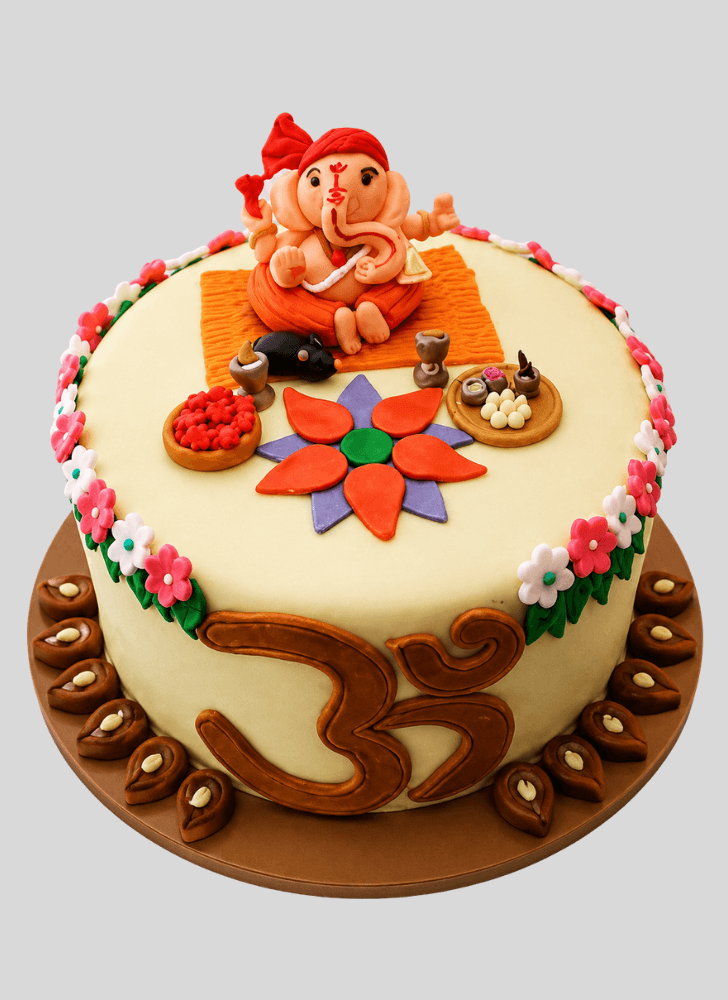 Superb Ganpati Cake