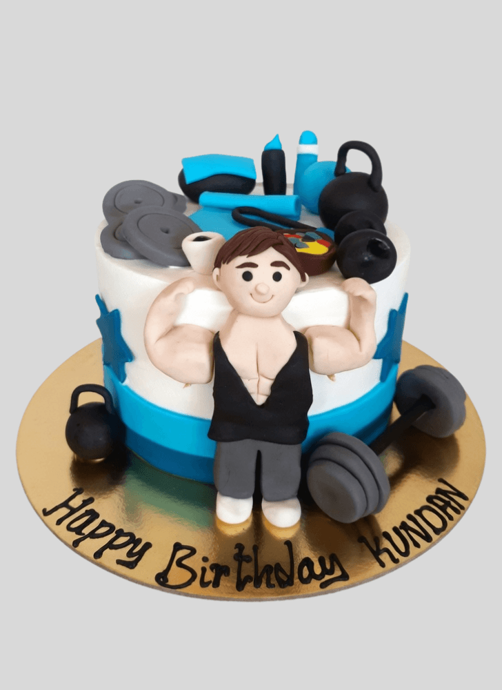 Alluring Gym Cake