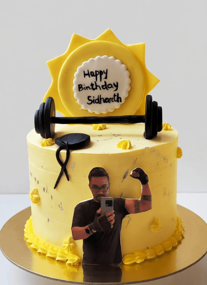 Angelic Gym Cake
