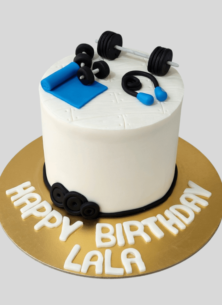 Captivating Gym Cake