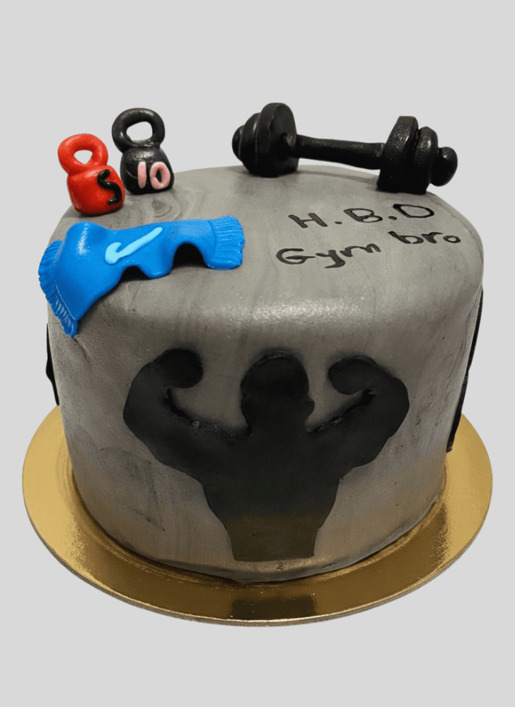 Charming Gym Cake