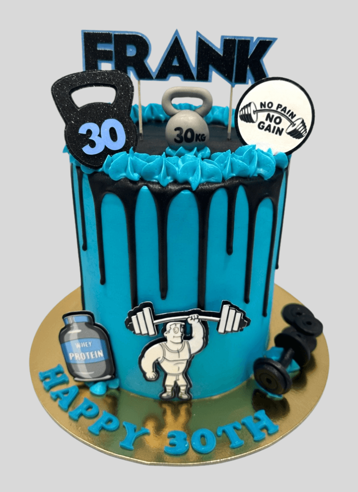 Cute Gym Cake