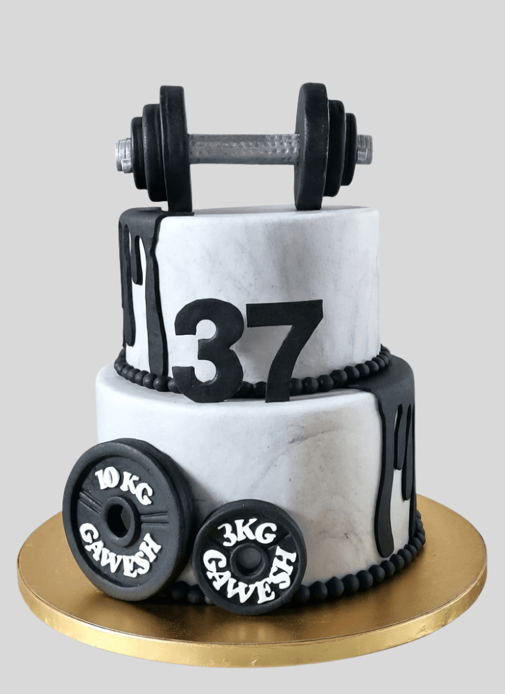 Fetching Gym Cake