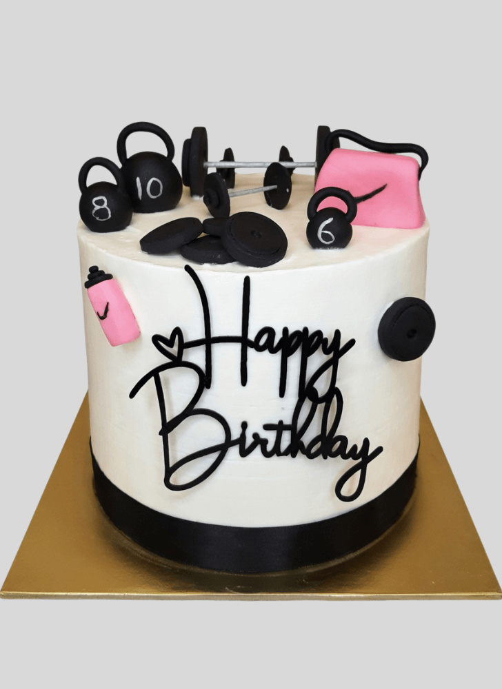 Pleasing Gym Cake