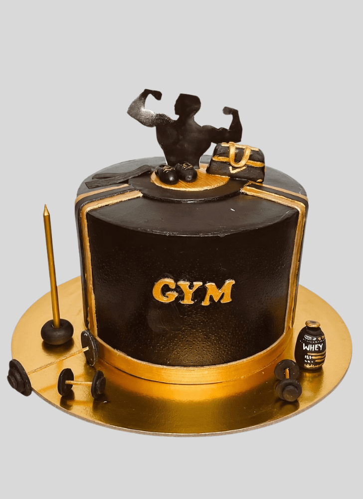 Radiant Gym Cake