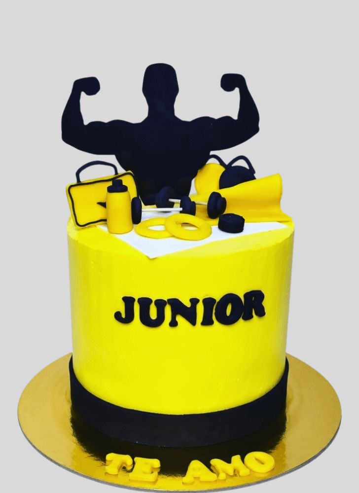 Wonderful Gym Cake Design