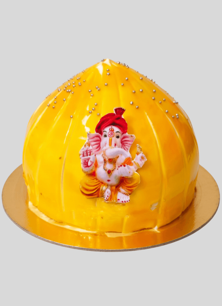 Beauteous Modak Cake