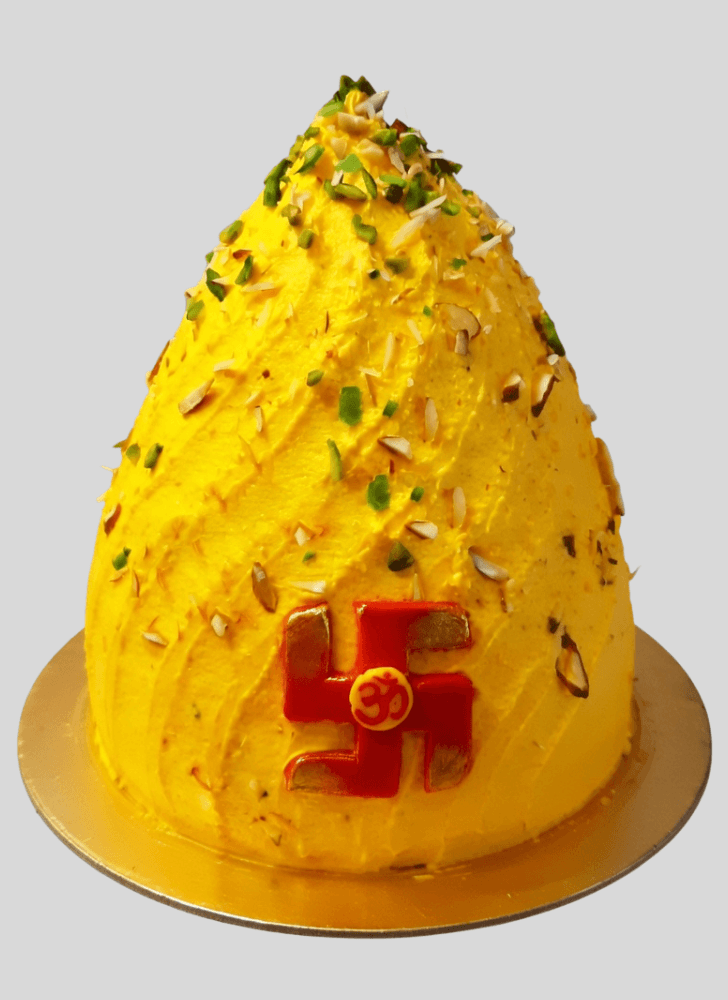 Slightly Modak Cake