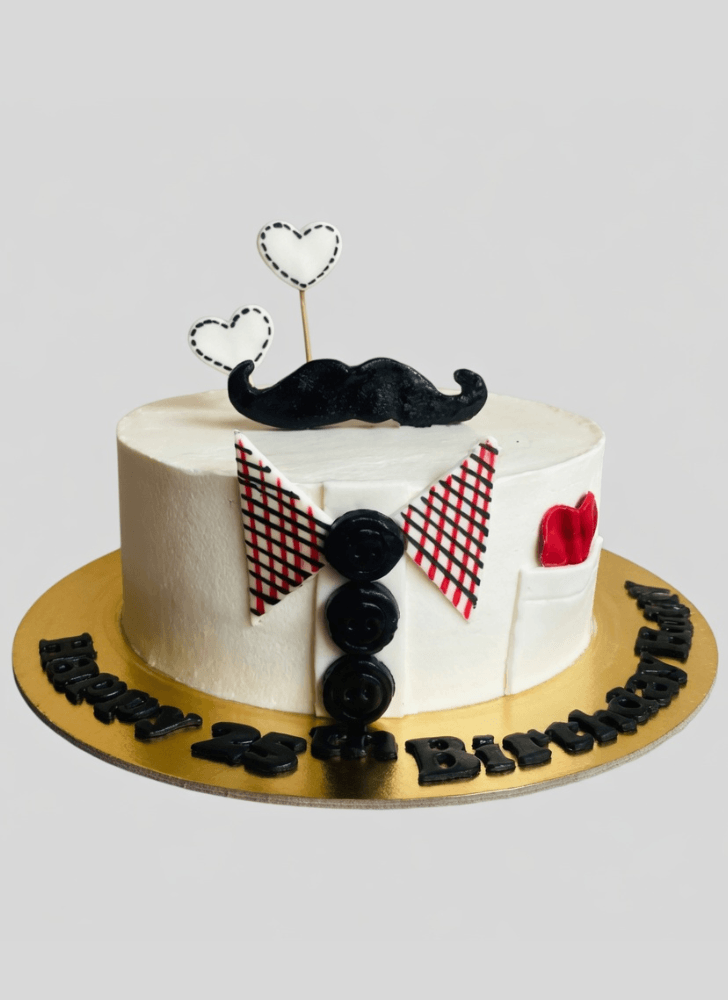 Bewitching Moustache Cake