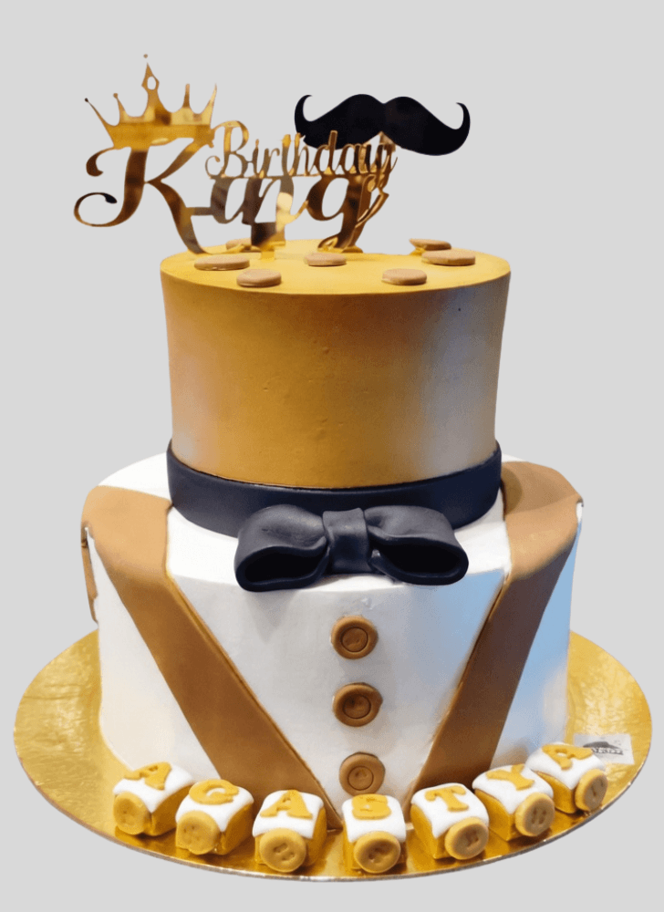 Excellent Moustache Cake