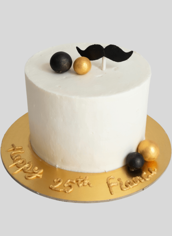 Fetching Moustache Cake