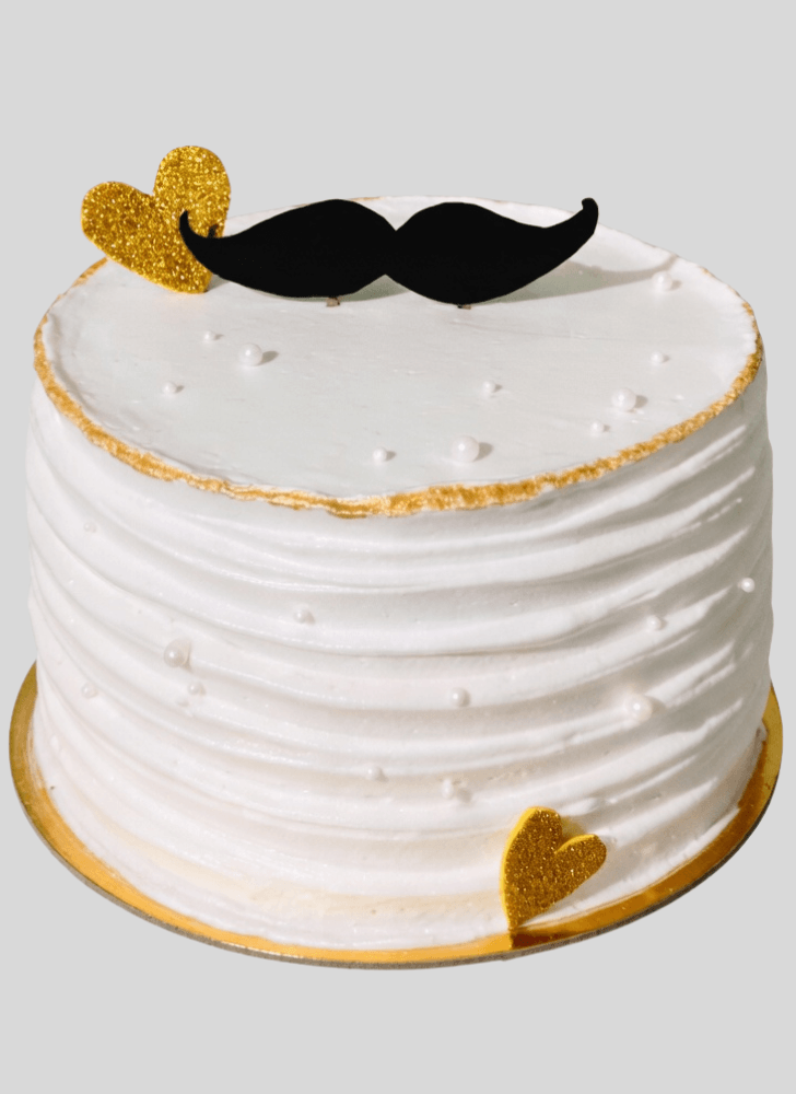 Fine Moustache Cake