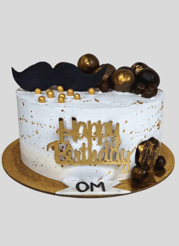 Ravishing Moustache Cake