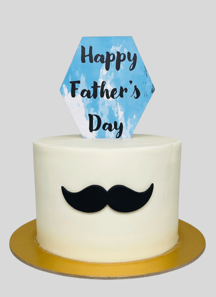 Wonderful Moustache Cake Design