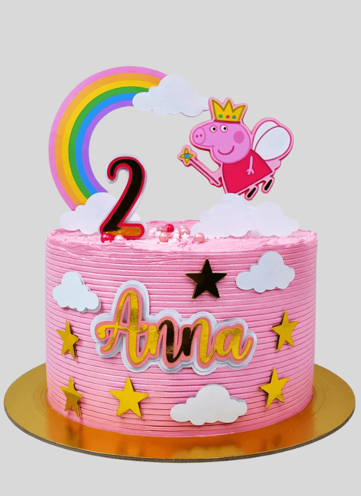 Appealing Peppa Pig Cake