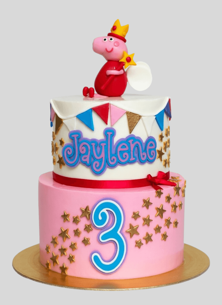 Beauteous Peppa Pig Cake