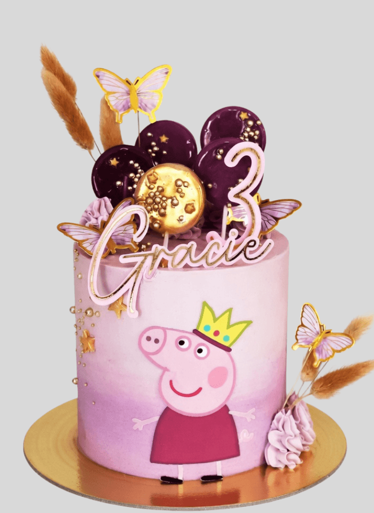 Captivating Peppa Pig Cake
