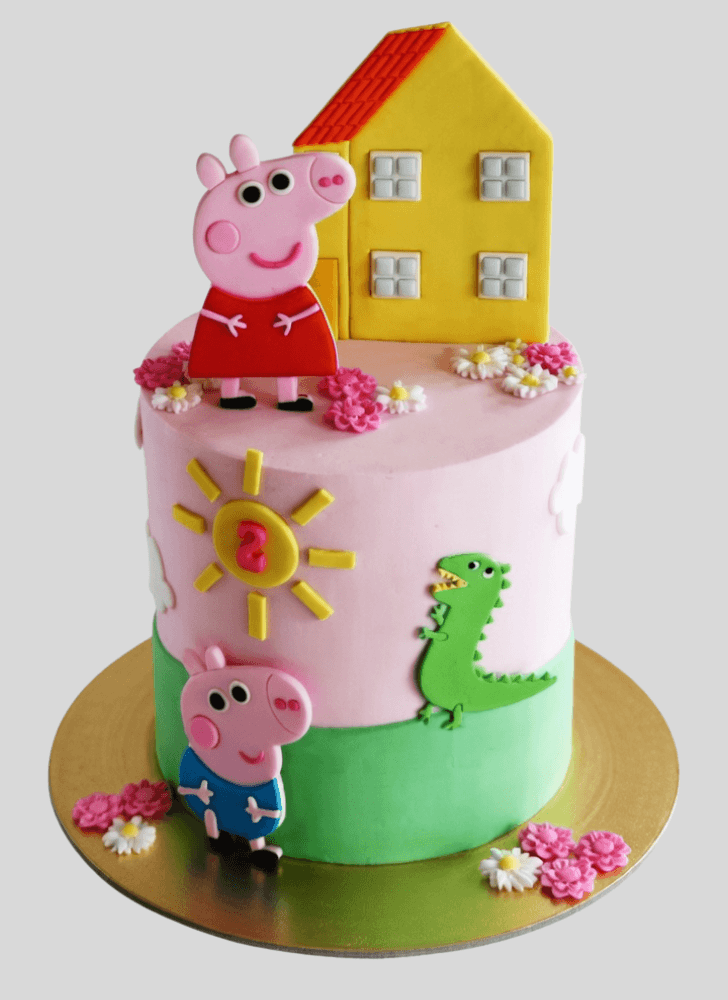 Classy Peppa Pig Cake