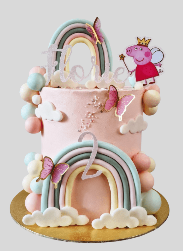 Comely Peppa Pig Cake